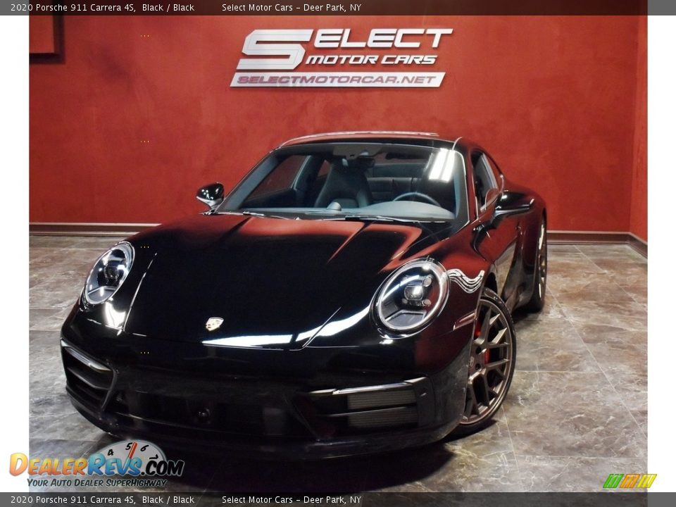 2020 Porsche 911 Carrera 4S Black / Black Photo #1