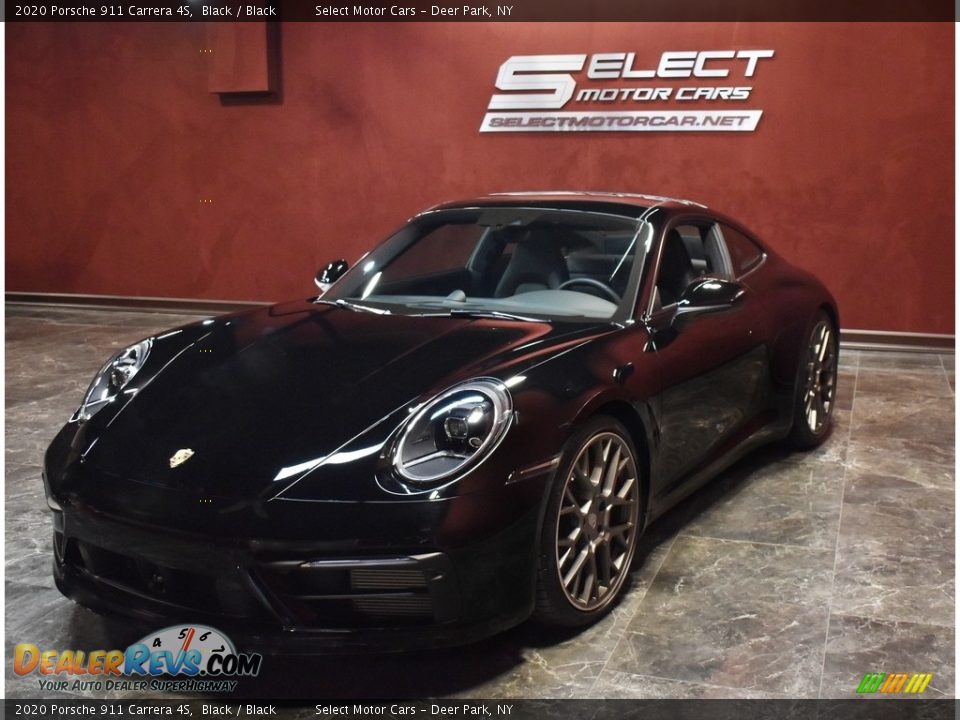 2020 Porsche 911 Carrera 4S Black / Black Photo #6