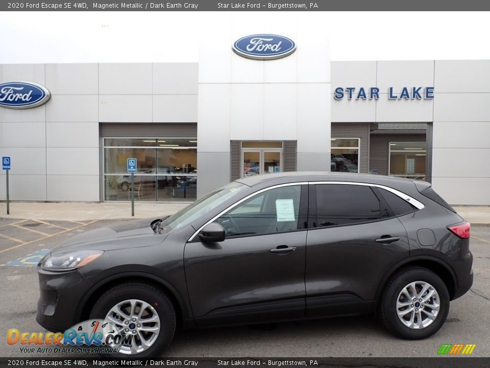 2020 Ford Escape SE 4WD Magnetic Metallic / Dark Earth Gray Photo #1