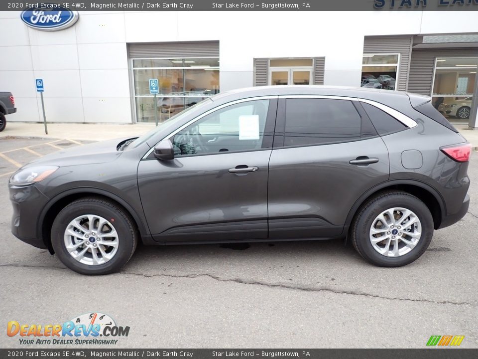 2020 Ford Escape SE 4WD Magnetic Metallic / Dark Earth Gray Photo #2