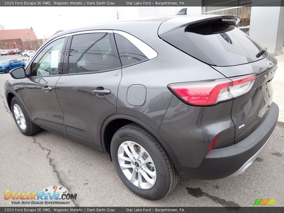 2020 Ford Escape SE 4WD Magnetic Metallic / Dark Earth Gray Photo #3