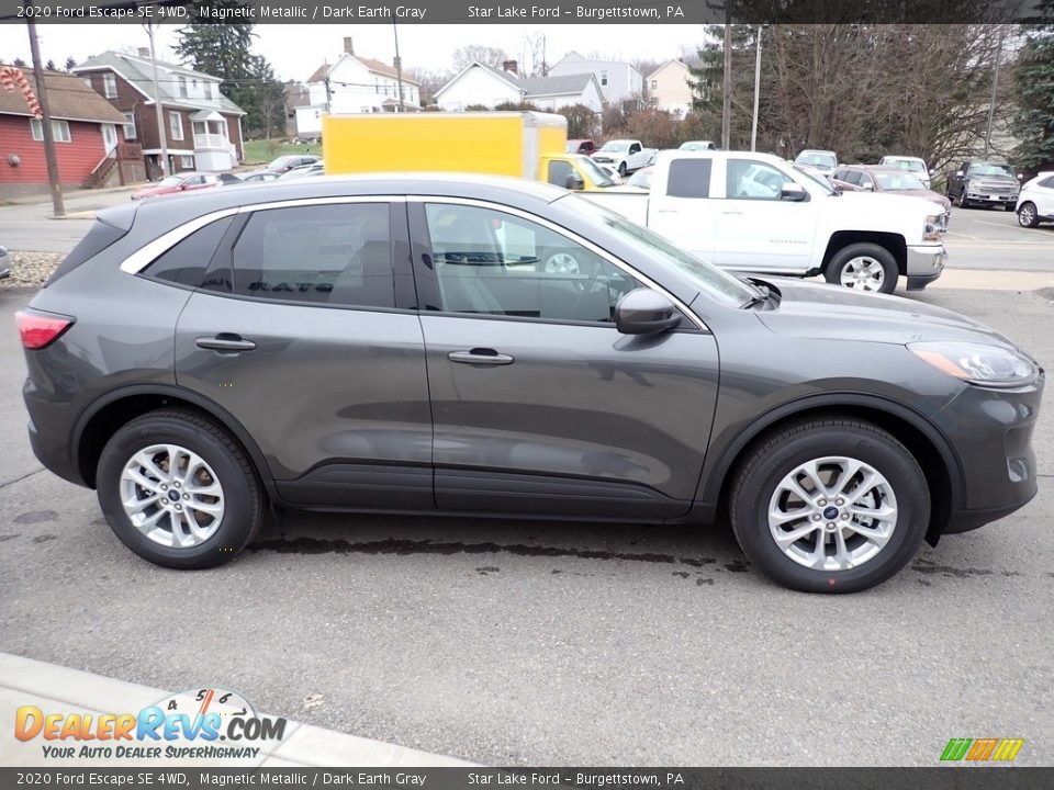 2020 Ford Escape SE 4WD Magnetic Metallic / Dark Earth Gray Photo #7