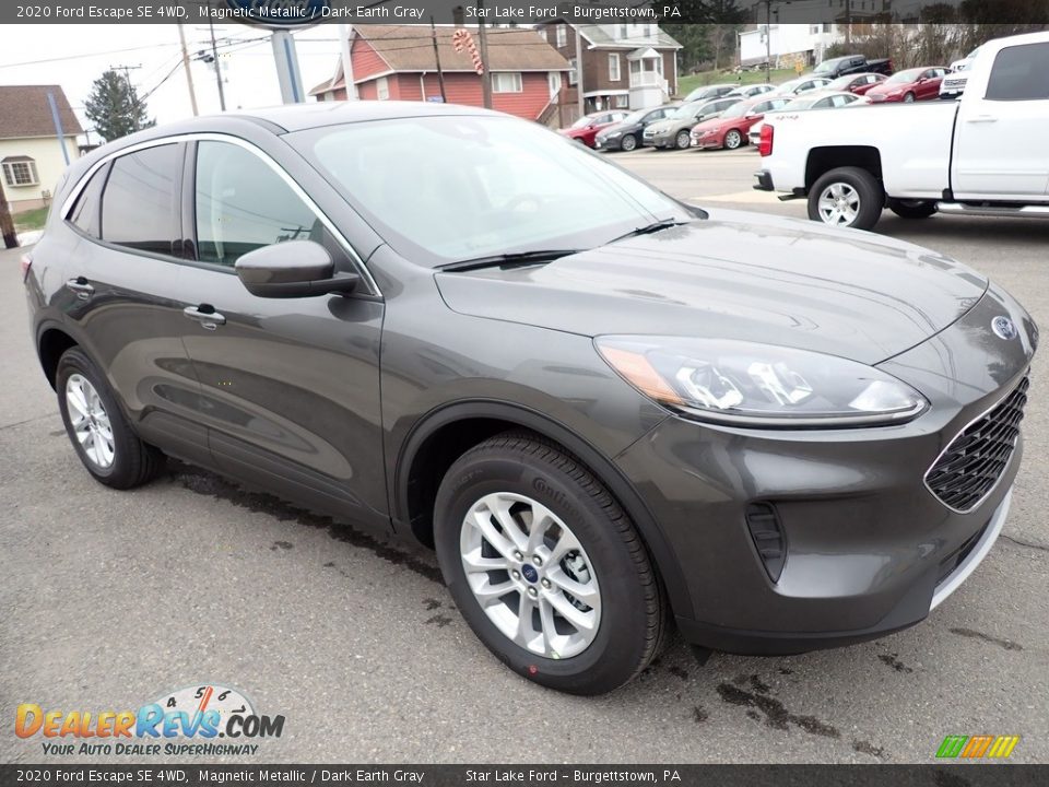 2020 Ford Escape SE 4WD Magnetic Metallic / Dark Earth Gray Photo #8