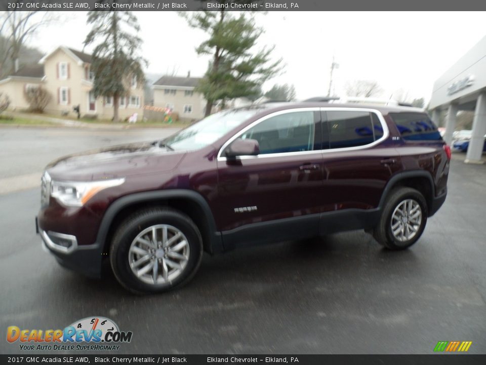 2017 GMC Acadia SLE AWD Black Cherry Metallic / Jet Black Photo #10