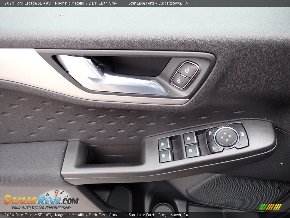 2020 Ford Escape SE 4WD Magnetic Metallic / Dark Earth Gray Photo #13