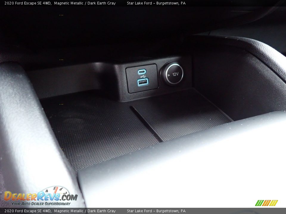2020 Ford Escape SE 4WD Magnetic Metallic / Dark Earth Gray Photo #18