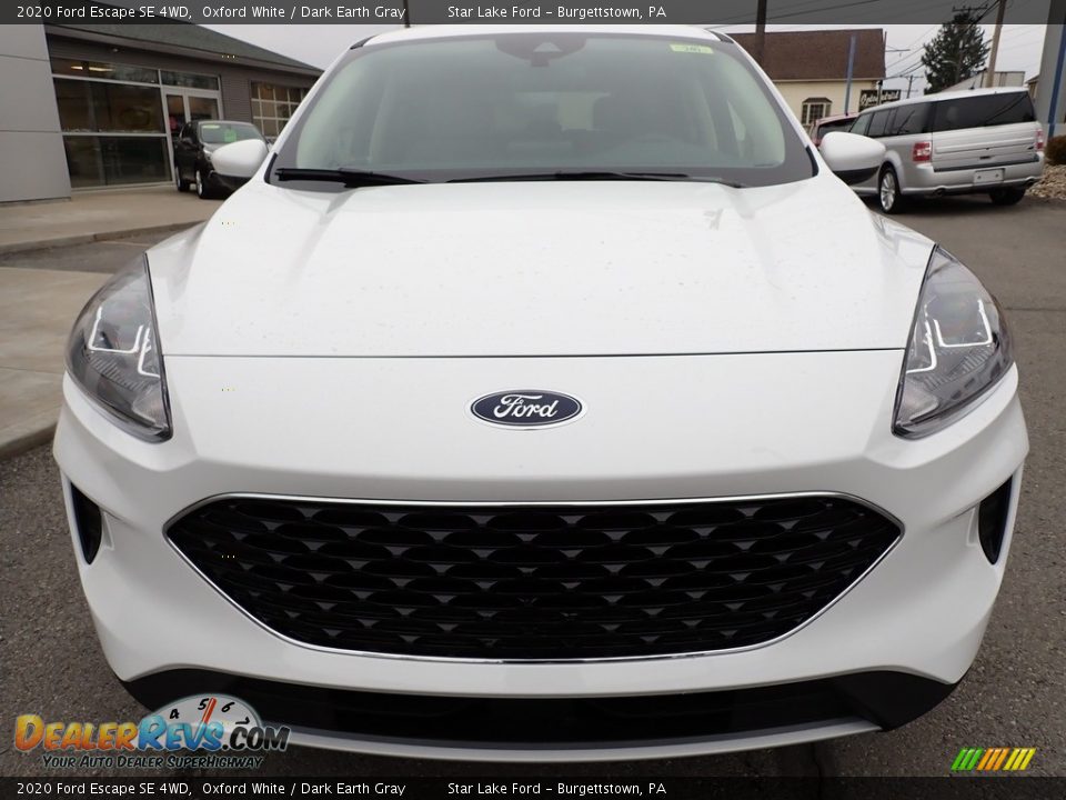 2020 Ford Escape SE 4WD Oxford White / Dark Earth Gray Photo #9