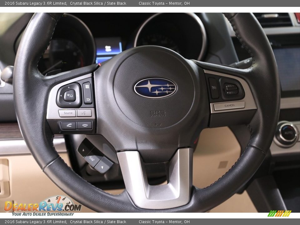 2016 Subaru Legacy 3.6R Limited Steering Wheel Photo #7