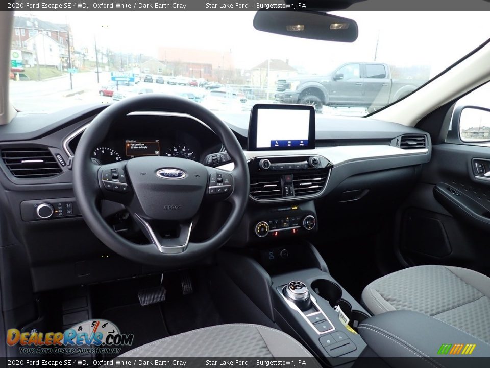 2020 Ford Escape SE 4WD Oxford White / Dark Earth Gray Photo #12