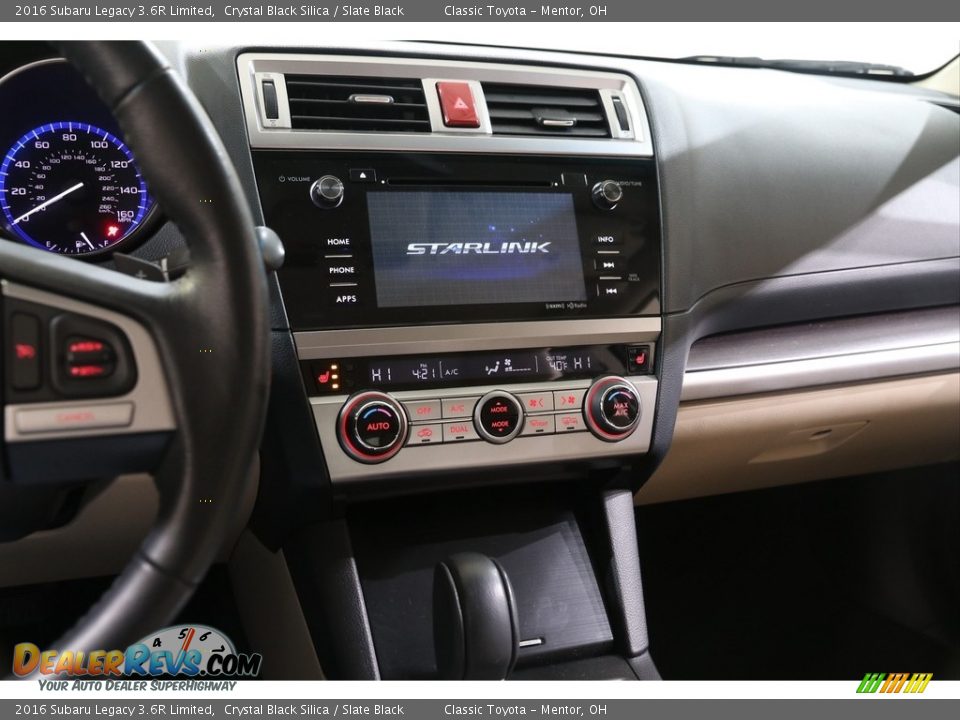 Controls of 2016 Subaru Legacy 3.6R Limited Photo #9