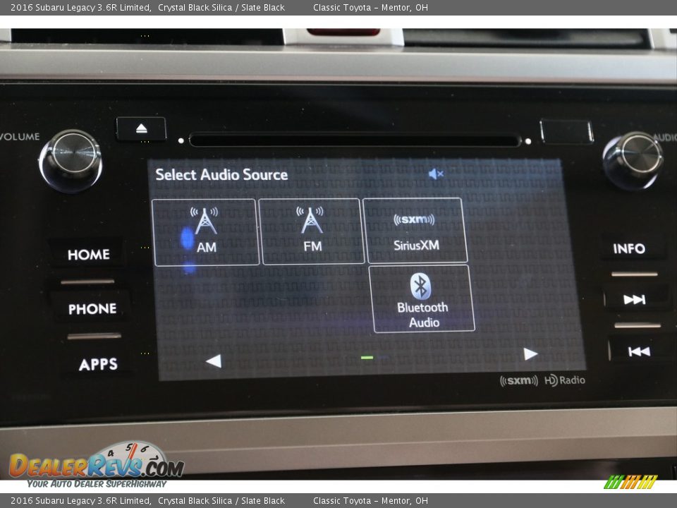 Controls of 2016 Subaru Legacy 3.6R Limited Photo #10