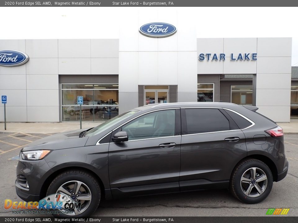 2020 Ford Edge SEL AWD Magnetic Metallic / Ebony Photo #1