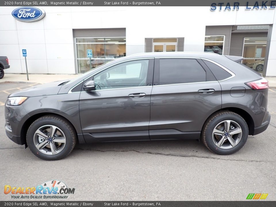 2020 Ford Edge SEL AWD Magnetic Metallic / Ebony Photo #2