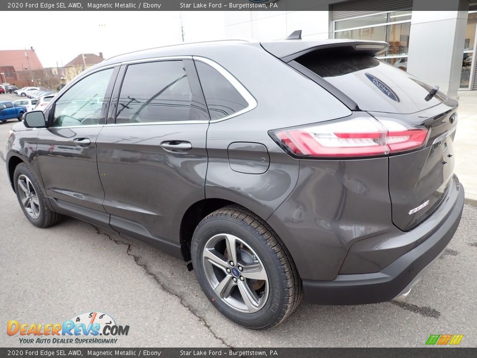 2020 Ford Edge SEL AWD Magnetic Metallic / Ebony Photo #3