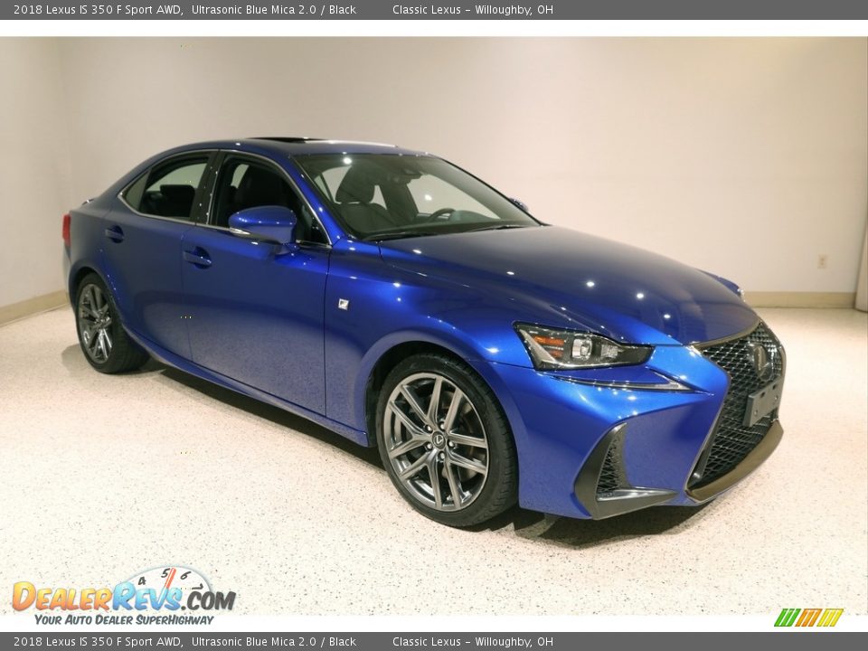 Front 3/4 View of 2018 Lexus IS 350 F Sport AWD Photo #1