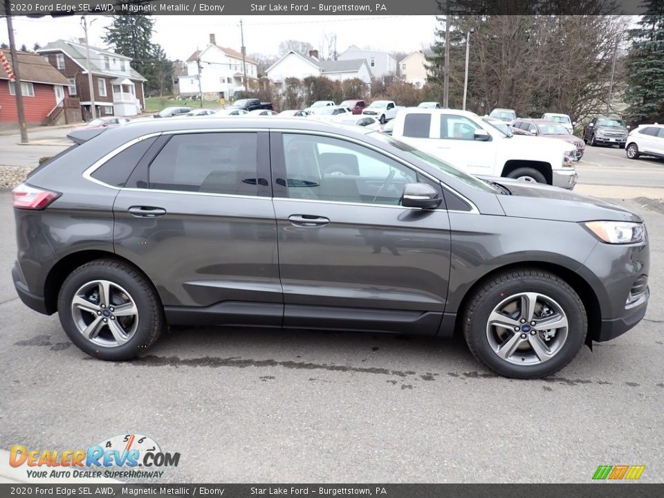 2020 Ford Edge SEL AWD Magnetic Metallic / Ebony Photo #7