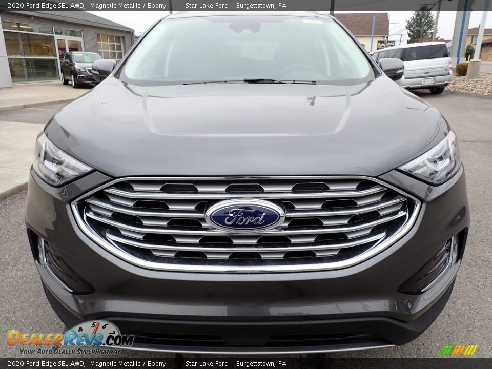 2020 Ford Edge SEL AWD Magnetic Metallic / Ebony Photo #9