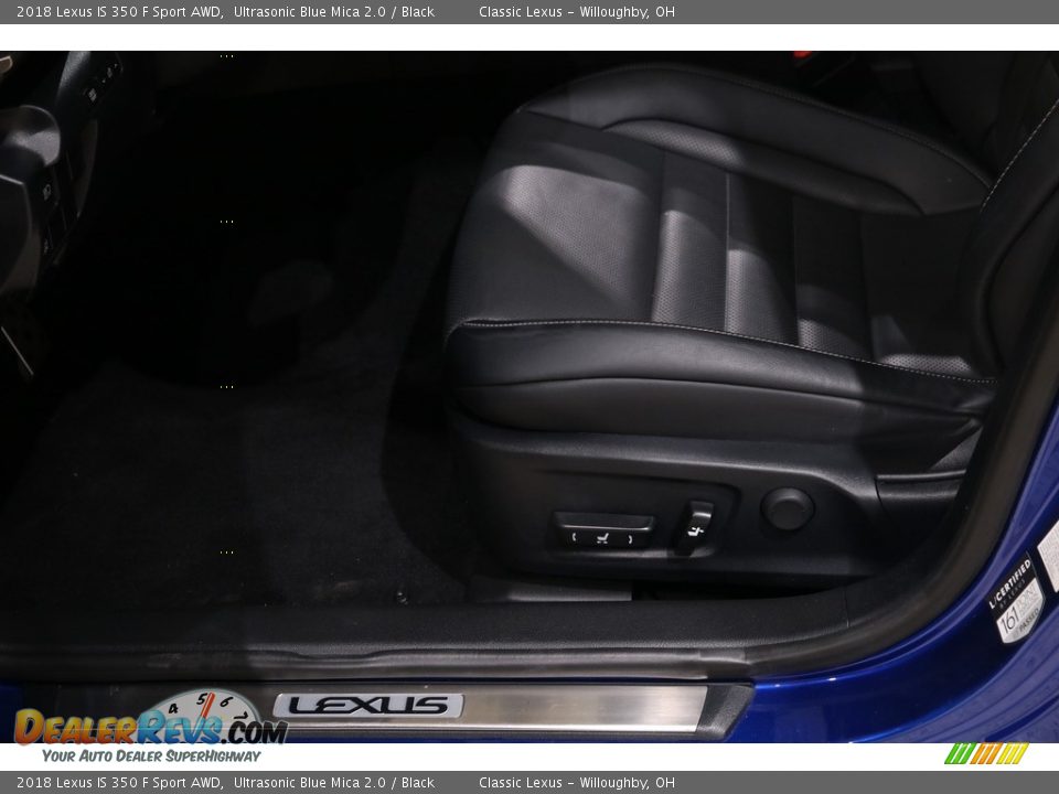 2018 Lexus IS 350 F Sport AWD Ultrasonic Blue Mica 2.0 / Black Photo #6