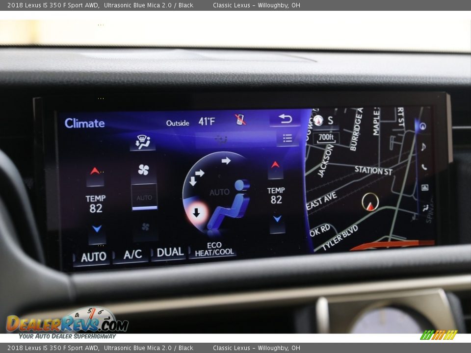 Controls of 2018 Lexus IS 350 F Sport AWD Photo #20