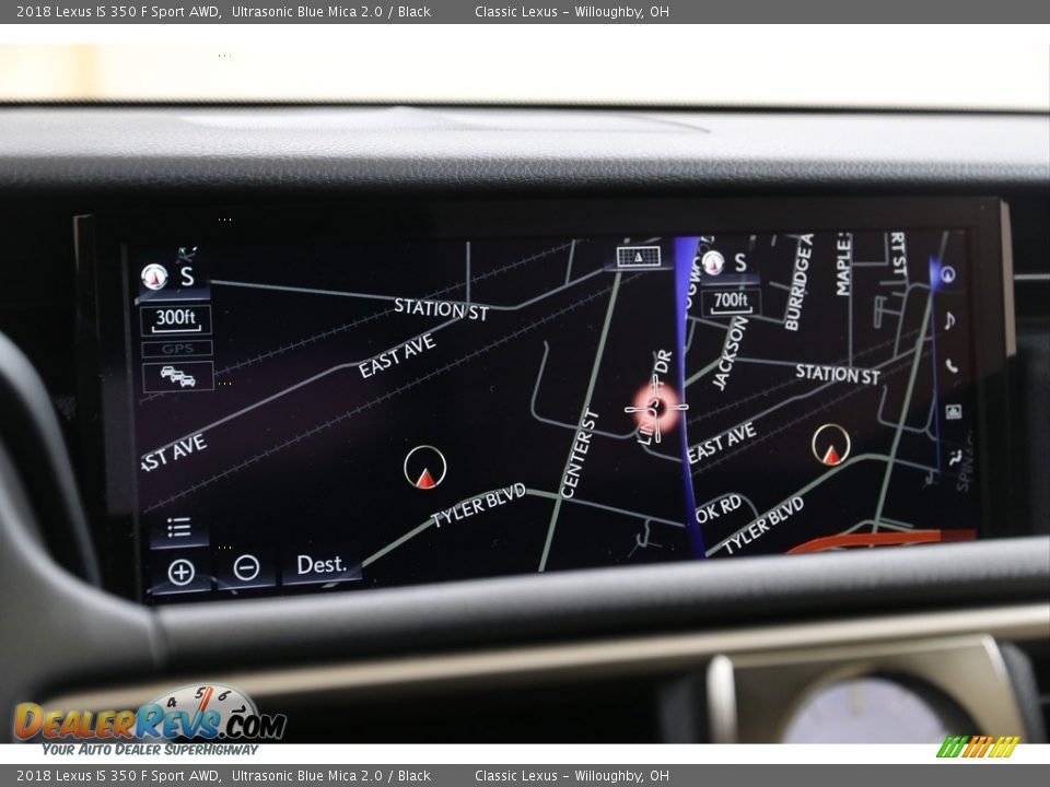 Navigation of 2018 Lexus IS 350 F Sport AWD Photo #23