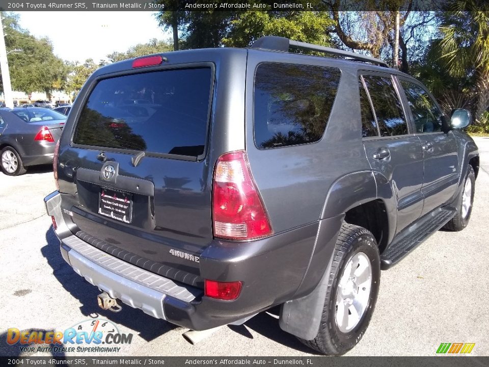 2004 Toyota 4Runner SR5 Titanium Metallic / Stone Photo #3