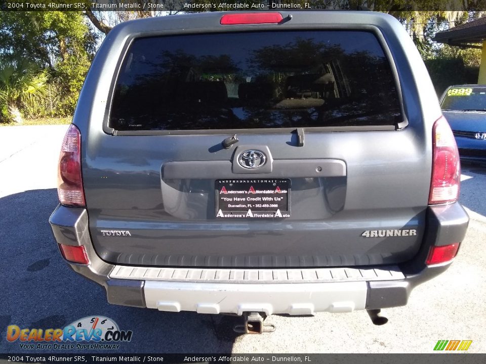 2004 Toyota 4Runner SR5 Titanium Metallic / Stone Photo #4