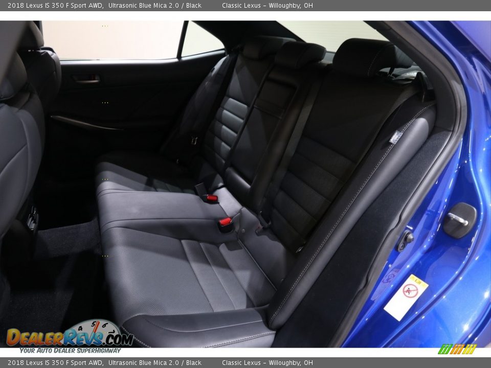 2018 Lexus IS 350 F Sport AWD Ultrasonic Blue Mica 2.0 / Black Photo #32