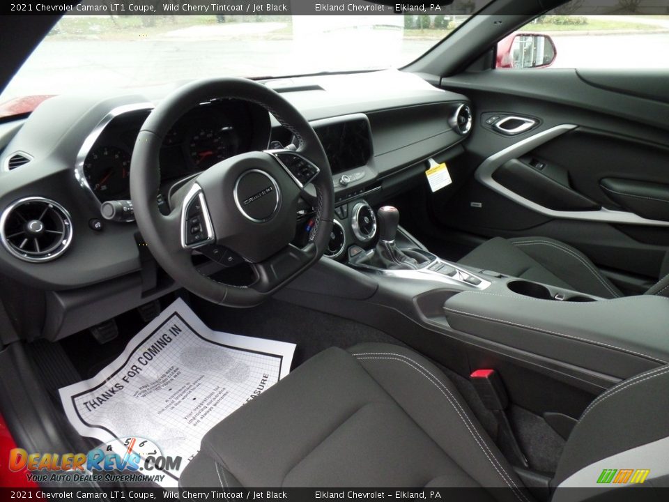 Front Seat of 2021 Chevrolet Camaro LT1 Coupe Photo #21