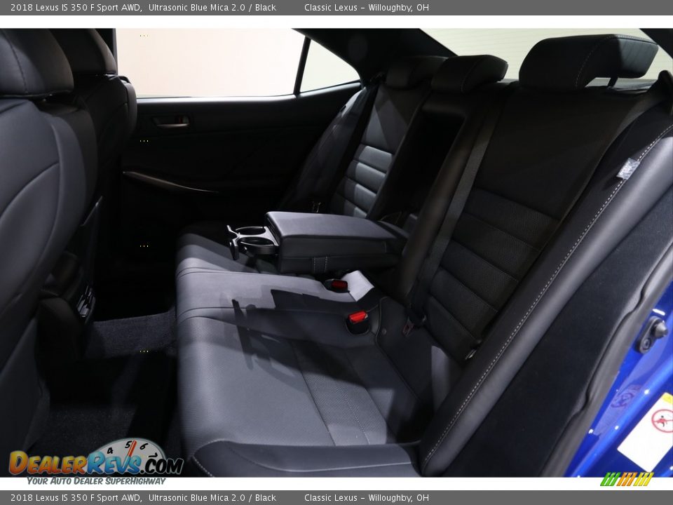 2018 Lexus IS 350 F Sport AWD Ultrasonic Blue Mica 2.0 / Black Photo #33