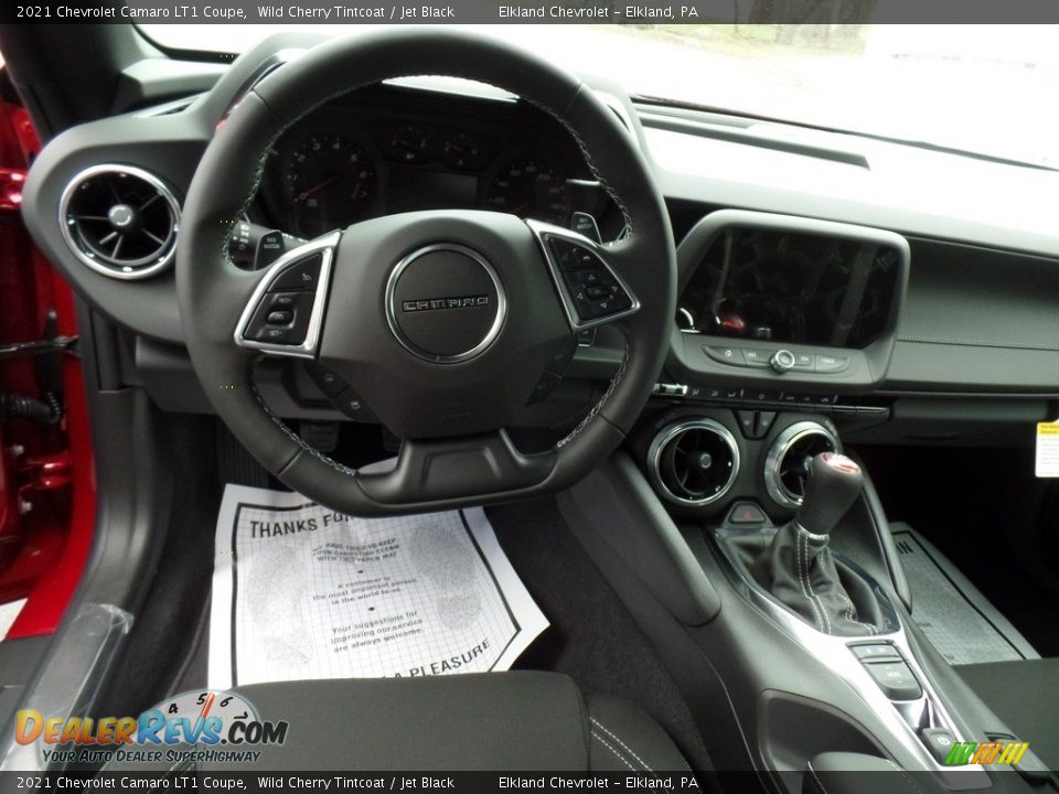 Dashboard of 2021 Chevrolet Camaro LT1 Coupe Photo #22