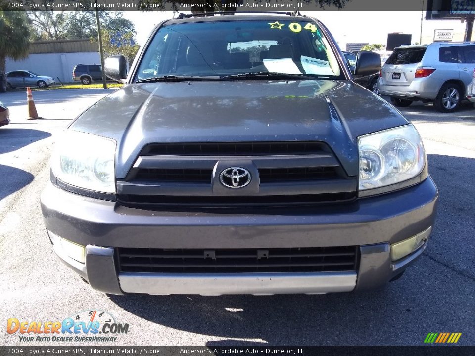 2004 Toyota 4Runner SR5 Titanium Metallic / Stone Photo #8