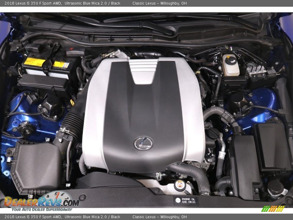 2018 Lexus IS 350 F Sport AWD 3.5 Liter DOHC 24-Valve VVT-i V6 Engine Photo #36