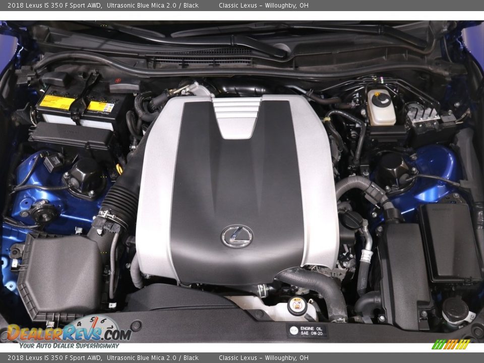 2018 Lexus IS 350 F Sport AWD 3.5 Liter DOHC 24-Valve VVT-i V6 Engine Photo #36