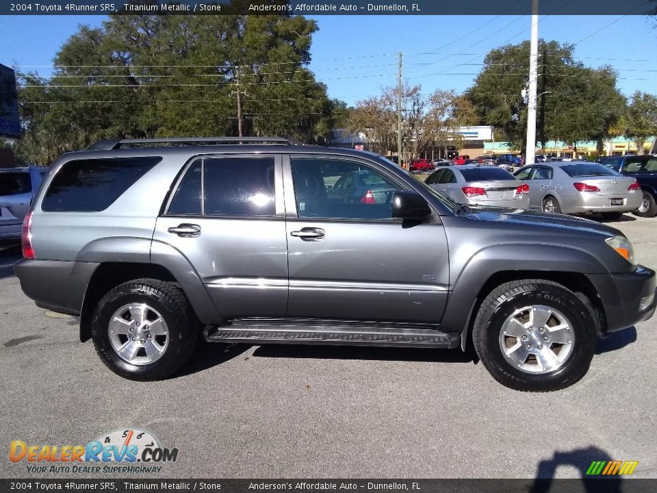 2004 Toyota 4Runner SR5 Titanium Metallic / Stone Photo #10