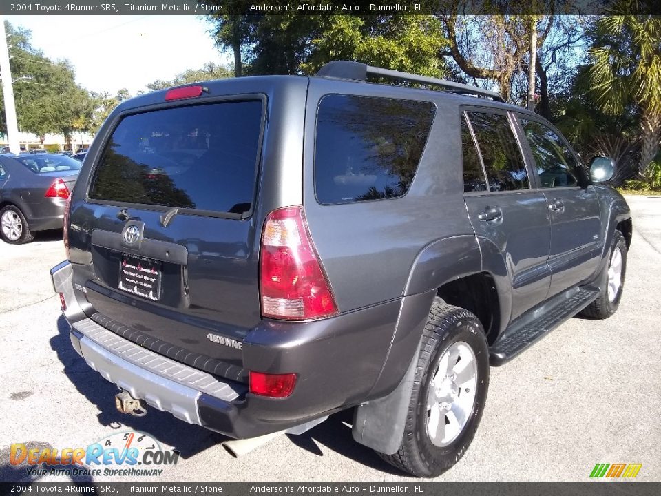 2004 Toyota 4Runner SR5 Titanium Metallic / Stone Photo #11