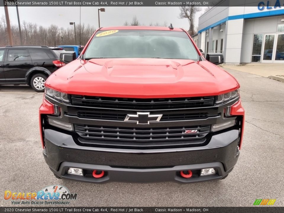 2020 Chevrolet Silverado 1500 LT Trail Boss Crew Cab 4x4 Red Hot / Jet Black Photo #4