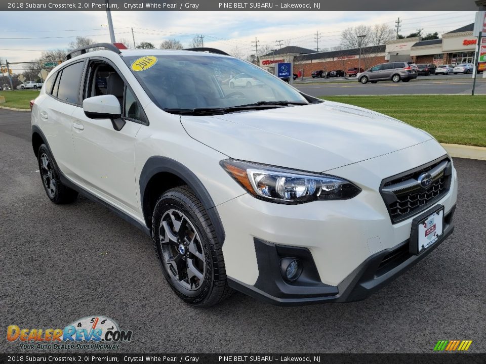 2018 Subaru Crosstrek 2.0i Premium Crystal White Pearl / Gray Photo #1