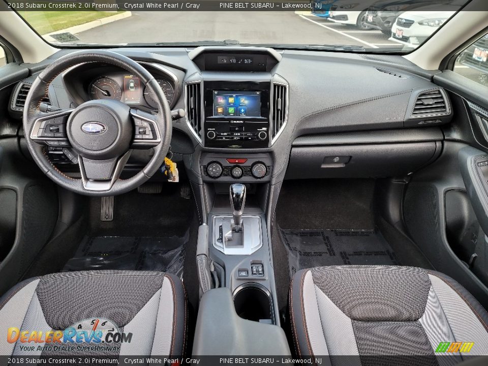 2018 Subaru Crosstrek 2.0i Premium Crystal White Pearl / Gray Photo #6