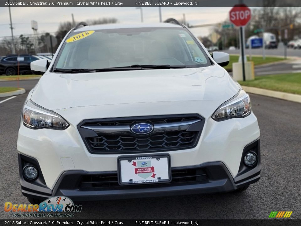 2018 Subaru Crosstrek 2.0i Premium Crystal White Pearl / Gray Photo #15