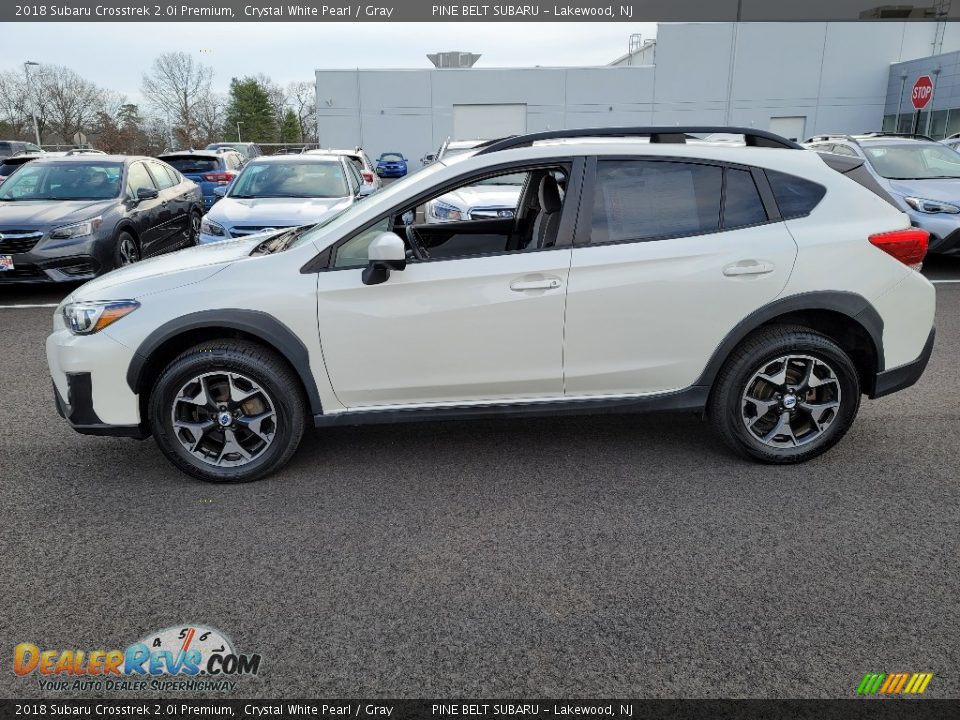 2018 Subaru Crosstrek 2.0i Premium Crystal White Pearl / Gray Photo #18