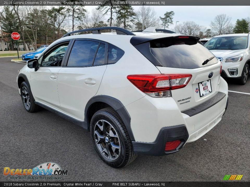 2018 Subaru Crosstrek 2.0i Premium Crystal White Pearl / Gray Photo #19