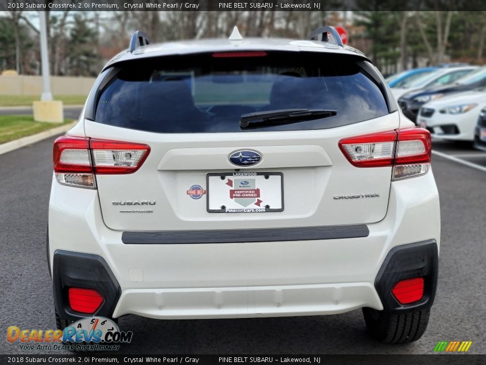 2018 Subaru Crosstrek 2.0i Premium Crystal White Pearl / Gray Photo #20