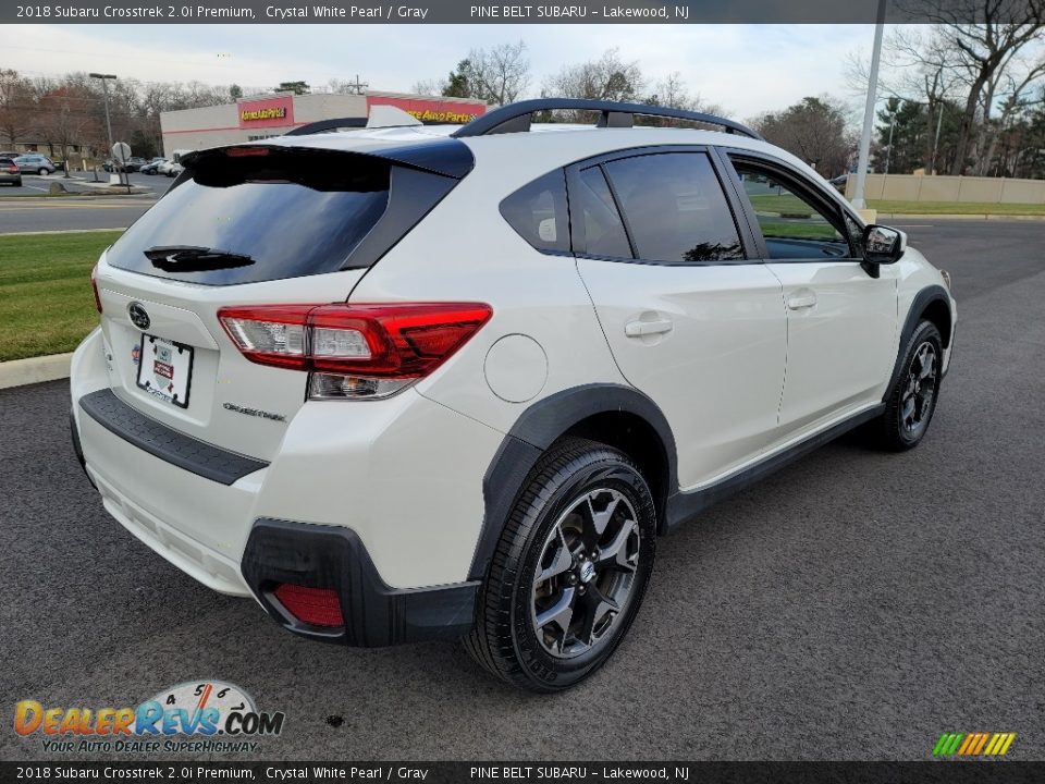 2018 Subaru Crosstrek 2.0i Premium Crystal White Pearl / Gray Photo #21