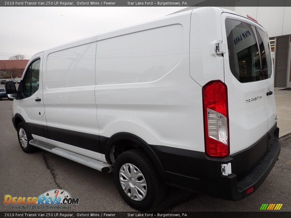 2019 Ford Transit Van 250 LR Regular Oxford White / Pewter Photo #3