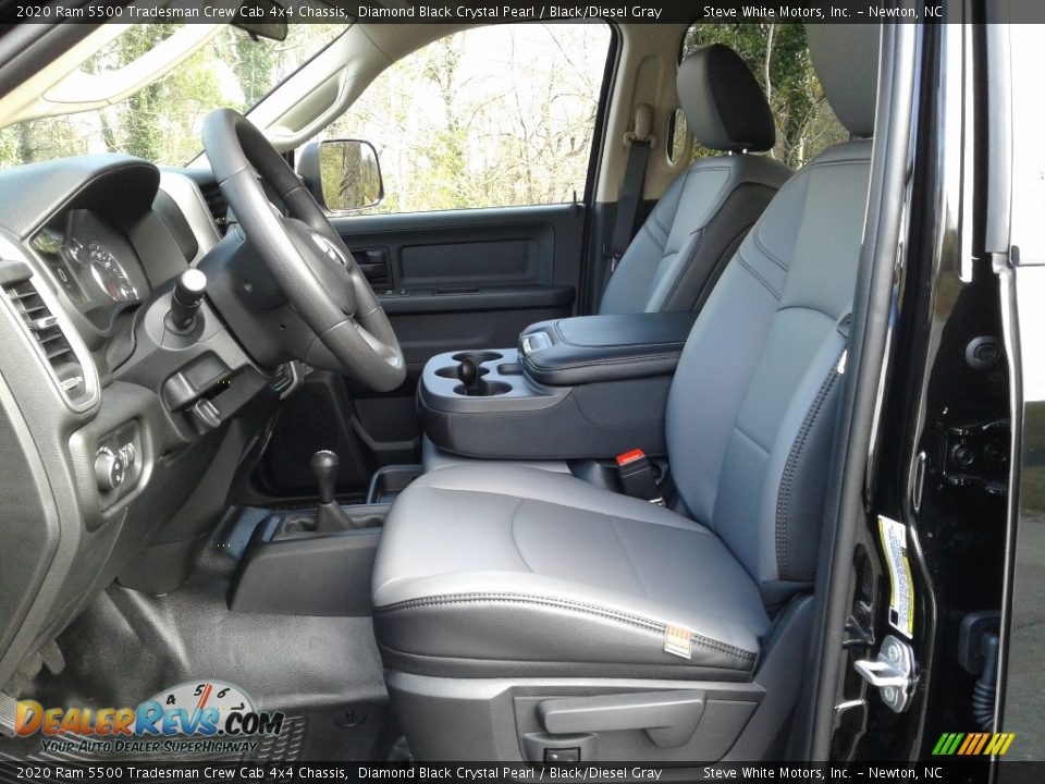 Front Seat of 2020 Ram 5500 Tradesman Crew Cab 4x4 Chassis Photo #10