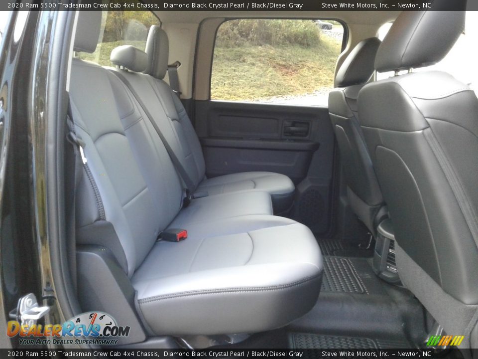 Rear Seat of 2020 Ram 5500 Tradesman Crew Cab 4x4 Chassis Photo #14