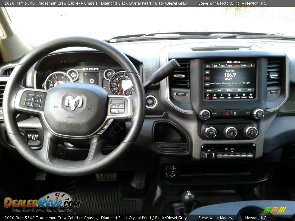 Dashboard of 2020 Ram 5500 Tradesman Crew Cab 4x4 Chassis Photo #16