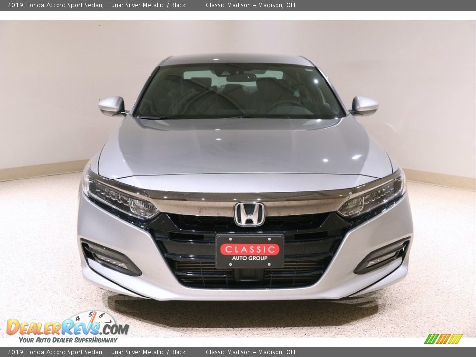 2019 Honda Accord Sport Sedan Lunar Silver Metallic / Black Photo #2