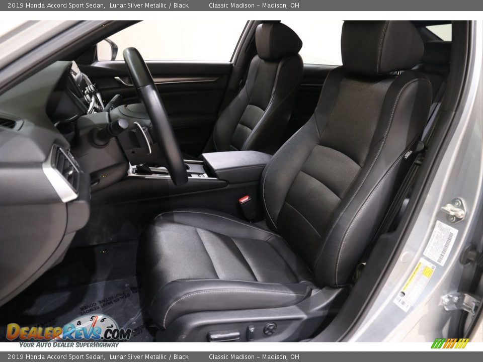 2019 Honda Accord Sport Sedan Lunar Silver Metallic / Black Photo #5