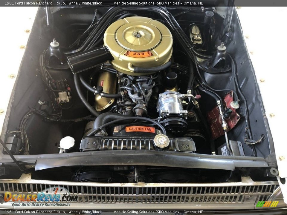 1961 Ford Falcon Ranchero Pickup 289 ci OHV 16-Valve V8 Engine Photo #9